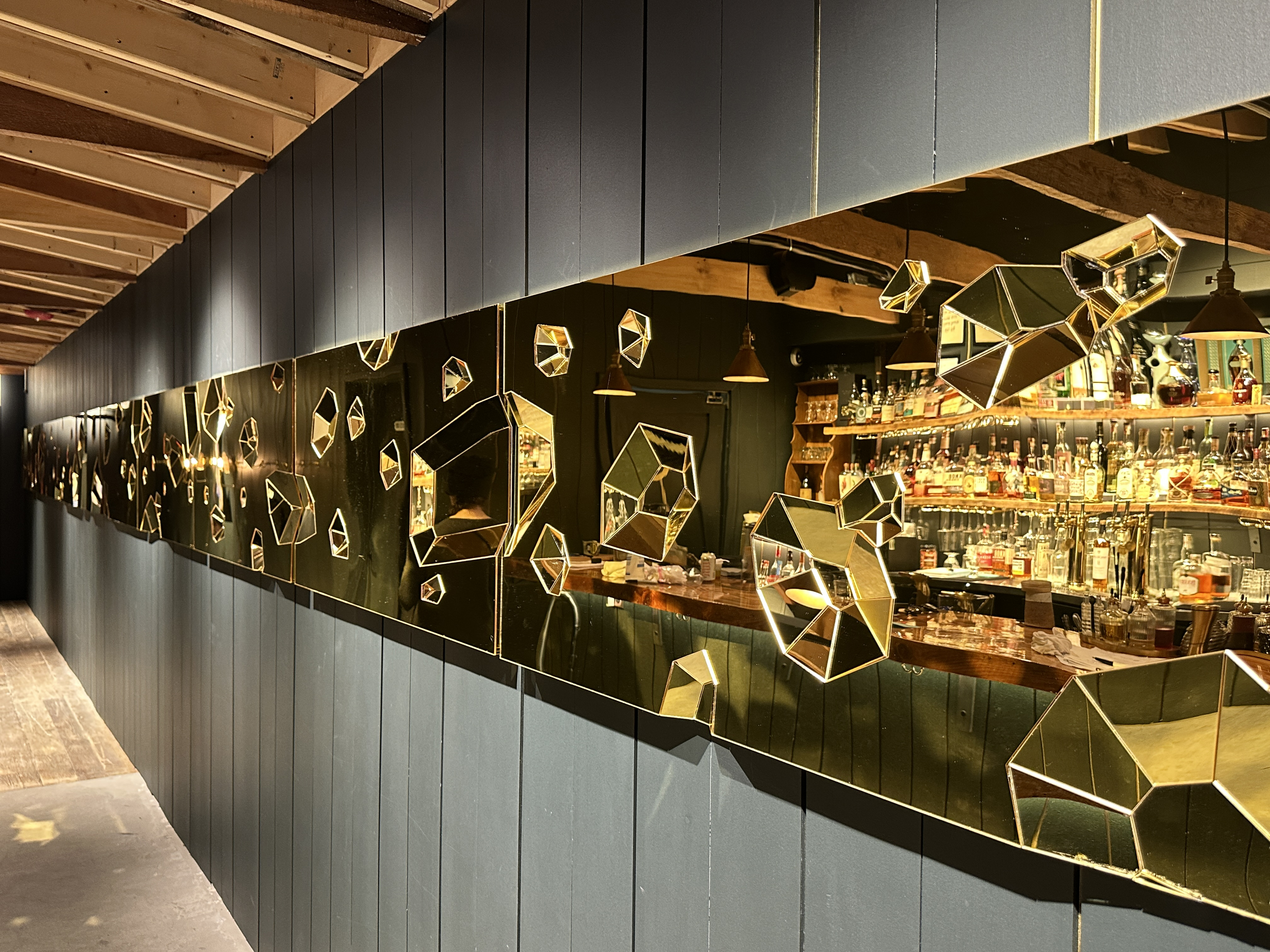 Gold Linear Beam Stephen Hendee